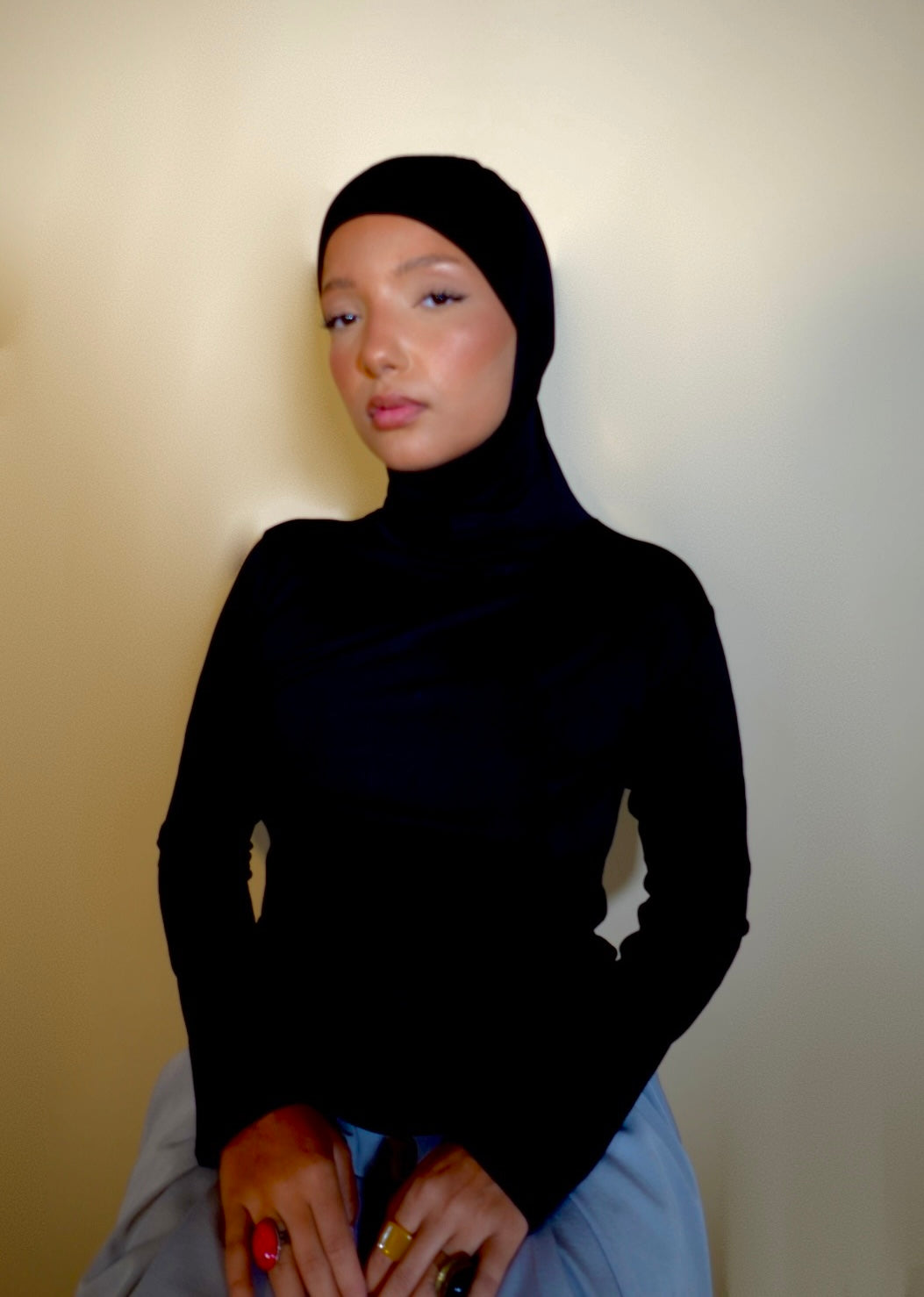 Sous pull à cagoule