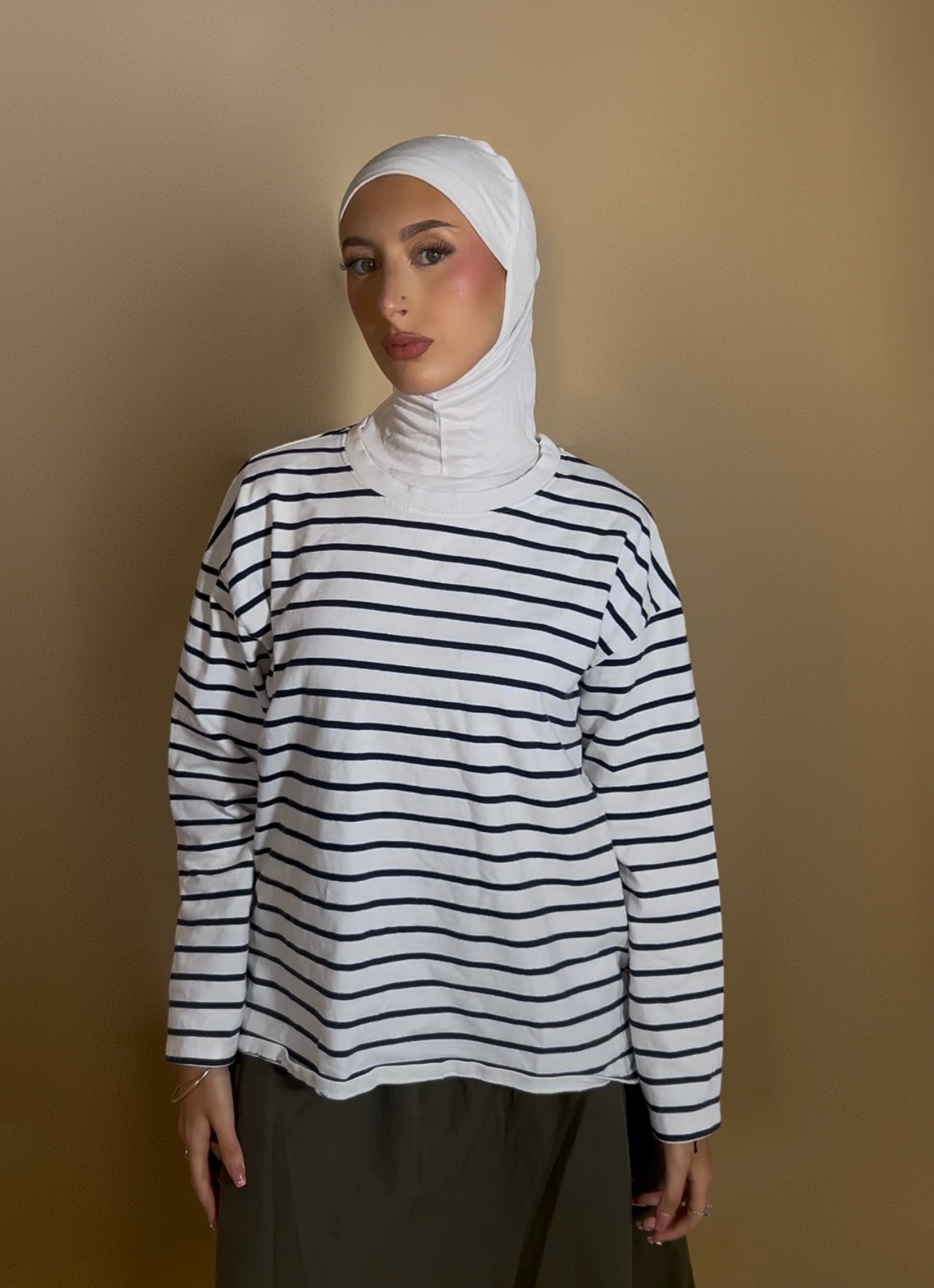 Sous pull à cagoule